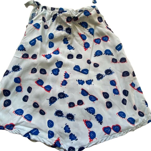 Epic Threads Girls Lightweight Hankerchief Tank Top-Blue-size 4/4T-NWT - Picture 4 of 4